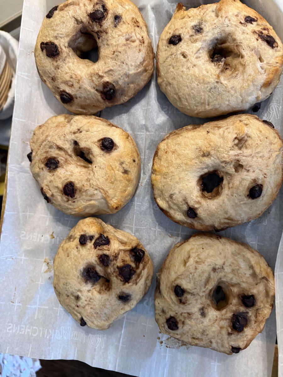 Fresh bagels from Crumb and Get It Bakery